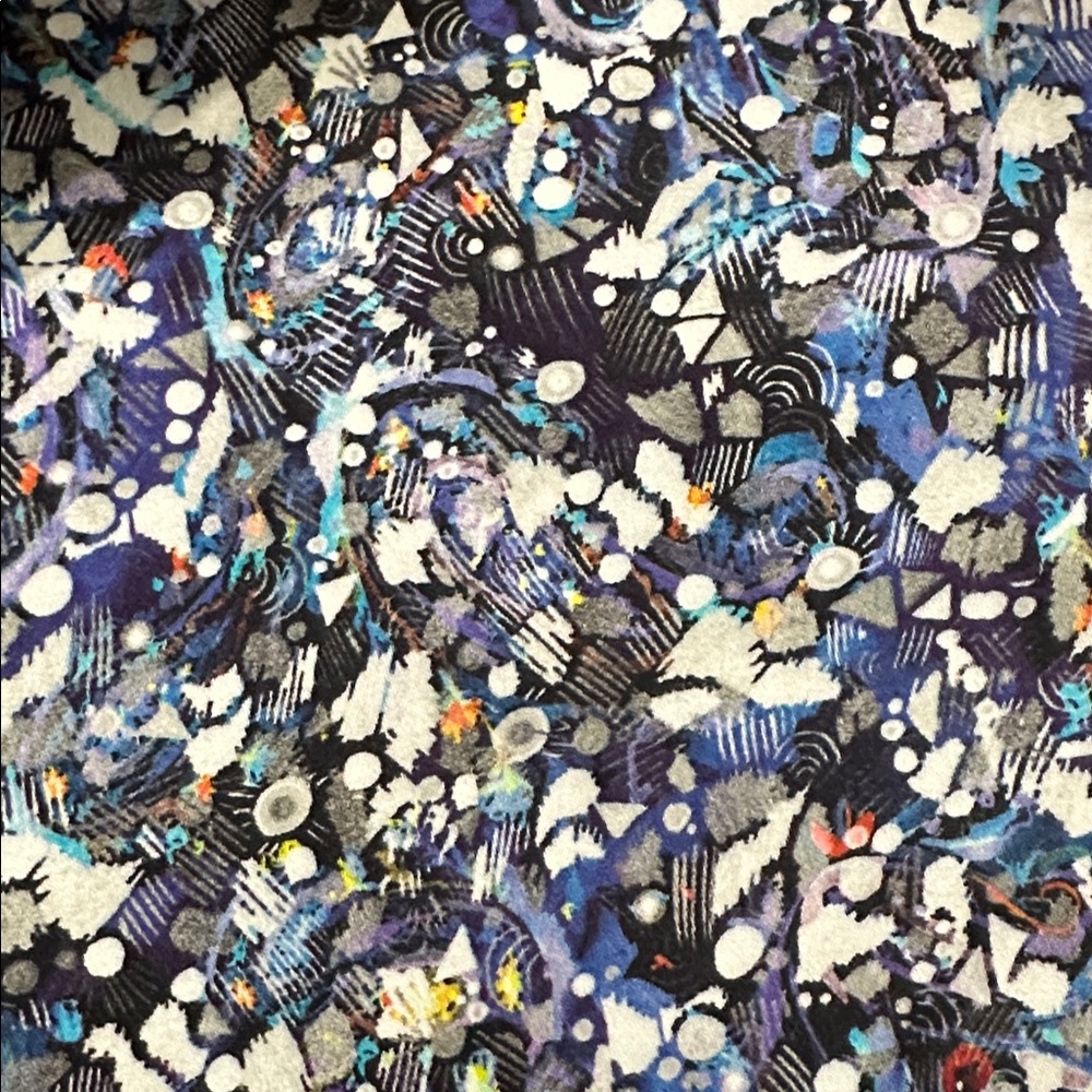 Robert Graham Blue and Black Patterned Shirt - Picture 2 of 5